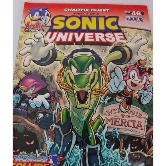 Sonic Universe Comic Book Issue #46, Chaotix Quest Part 1 of 4 Signed Issue - Picture 5 of 11